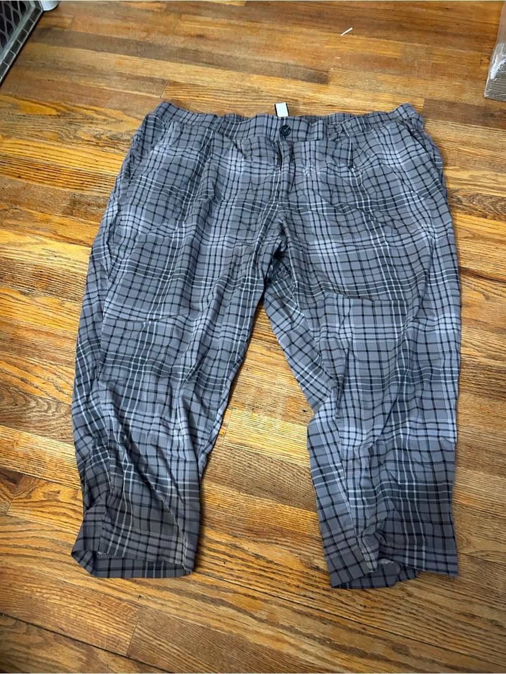 torrid Gray Plaid Chinos